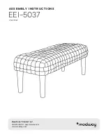 modway EEI-5037 Assembly Instructions preview