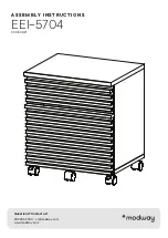 modway EEI-5704 Assembly Instructions Manual preview