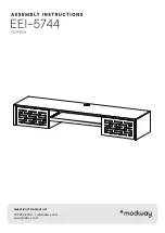 modway EEI-5744 Assembly Instructions Manual preview