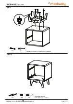 Preview for 7 page of modway Hiro CH2 MOD-6073 Assembly Instructions Manual