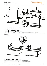 Preview for 9 page of modway Hiro CH2 MOD-6073 Assembly Instructions Manual