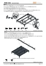 Preview for 3 page of modway KING BED FRAME MOD-5433 Assembly Instructions