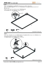 Preview for 2 page of modway MOD-5431 Assembly Instruction