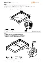 Preview for 2 page of modway MOD-5472 Quick Start Manual