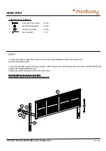 Preview for 2 page of modway MOD-6199 Assembly Instructions