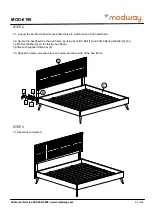 Preview for 3 page of modway MOD-6199 Assembly Instructions