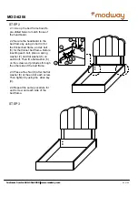 Preview for 3 page of modway MOD-6206 Assembly Instructions