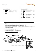 Preview for 2 page of modway MOD-6207 Quick Start Manual