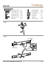 Preview for 2 page of modway MOD-6228 Quick Start Manual