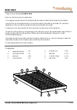 modway MOD-6229 Quick Start Manual preview