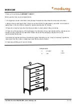 modway MOD-624 Manual preview