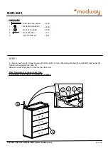 Preview for 2 page of modway MOD-624 Manual