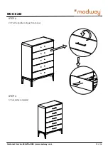 Preview for 3 page of modway MOD-624 Manual