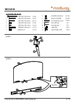 Preview for 2 page of modway MOD-6255 Manual