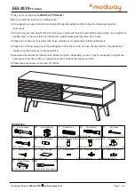 Preview for 1 page of modway Render EEI-2539 Manual