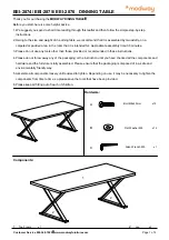 Preview for 1 page of modway Sector EEI-2874 Manual