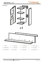 Preview for 2 page of modway Visionary EEI-3436 Manual