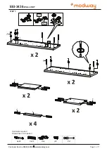 Preview for 3 page of modway Visionary EEI-3436 Manual