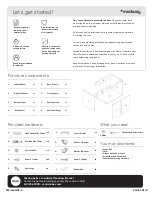 Preview for 2 page of modway Vitality EEI-4893 Assembly Instructions Manual