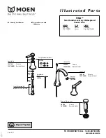 Moen Fina TS41708 Chrome Illustrated Parts Manual preview