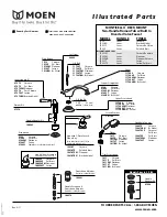 Preview for 1 page of Moen MONTICELLO T953BN Illustrate Parts List