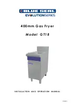 Preview for 1 page of Moffat Blue Seal Evolution GT18 Installation And Operation Manual