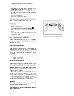 Preview for 10 page of Moffat ESC 5061 W GB Operating & Installation Instructions Manual