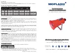 MOFLASH SIGNALLING SB150-1 Series Installation & Technical Information preview