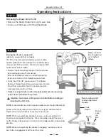 Preview for 17 page of MoJack EZ  Max 45001 Instructions For Assembly And Operation Manual