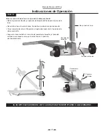 Preview for 41 page of MoJack EZ  Max 45001 Instructions For Assembly And Operation Manual