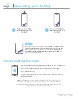 Preview for 2 page of MojiLife AirMoji Instructions For Use