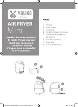 Preview for 14 page of MOLINO MolinoKitchen Air Fryer Mini Manual