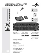 Preview for 1 page of Monacor ARM-880 Instruction Manual