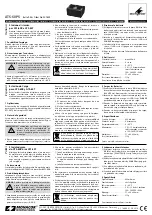 Preview for 2 page of Monacor ATS-60PS Instructions