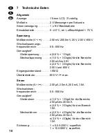 Preview for 10 page of Monacor DMT-3060 Instruction Manual