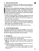 Preview for 61 page of Monacor DMT-3060 Instruction Manual