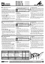 Preview for 2 page of Monacor EDL-412/WS Quick Start Manual