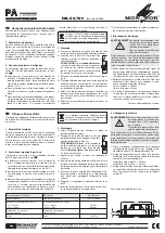 Preview for 2 page of Monacor EDL-68/WS Operating Instructions