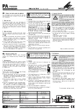 Preview for 3 page of Monacor EDL-68/WS Operating Instructions