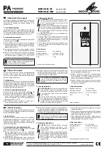 Preview for 2 page of Monacor ESP-130/SI Operating Instructions