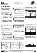 Preview for 3 page of Monacor ESP-17/WS Operating Instructions