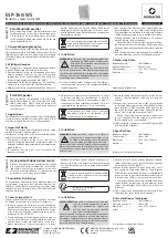 Monacor ESP-360/WS User Manual preview