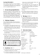 Preview for 3 page of Monacor ETS-120 SL/WS Instruction Manual