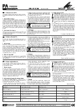 Preview for 2 page of Monacor ETS-415/AL Operating Instructions