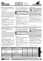 Preview for 3 page of Monacor ETS-422TW/WS Operating Instructions