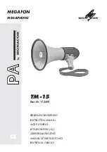 Preview for 1 page of Monacor PA 17.3490 Instruction Manual