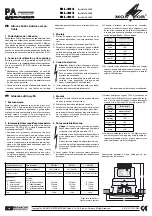 Preview for 3 page of Monacor PA EDL-204 Instructions