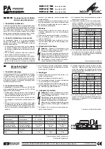 Preview for 2 page of Monacor PA ESP-17/WS Manual