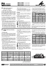 Preview for 3 page of Monacor PA ESP-17/WS Manual