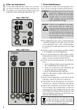 Preview for 4 page of Monacor WALL-05SET/WS Instruction Manual